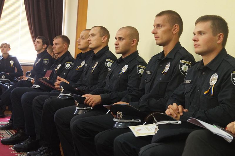 Кращі офіцери поліції та представники влади отримали нагороди
