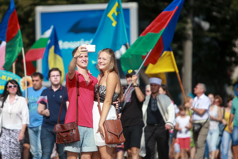Урочистою ходою запоріжці відзначили День незалежності