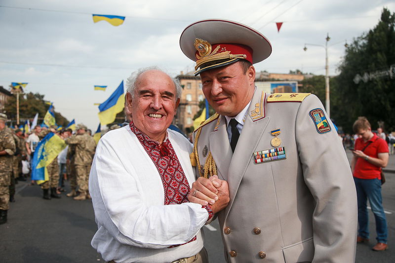 Урочистою ходою запоріжці відзначили День незалежності