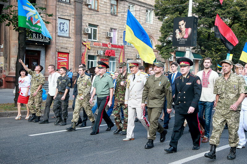 Урочистою ходою запоріжці відзначили День незалежності