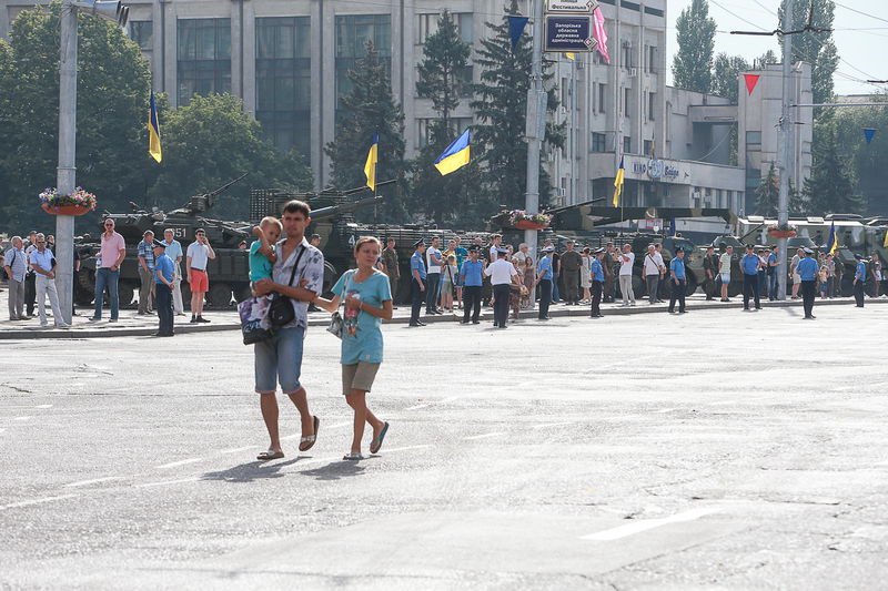 Урочистою ходою запоріжці відзначили День незалежності