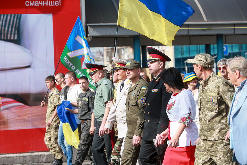 Урочистою ходою запоріжці відзначили День незалежності