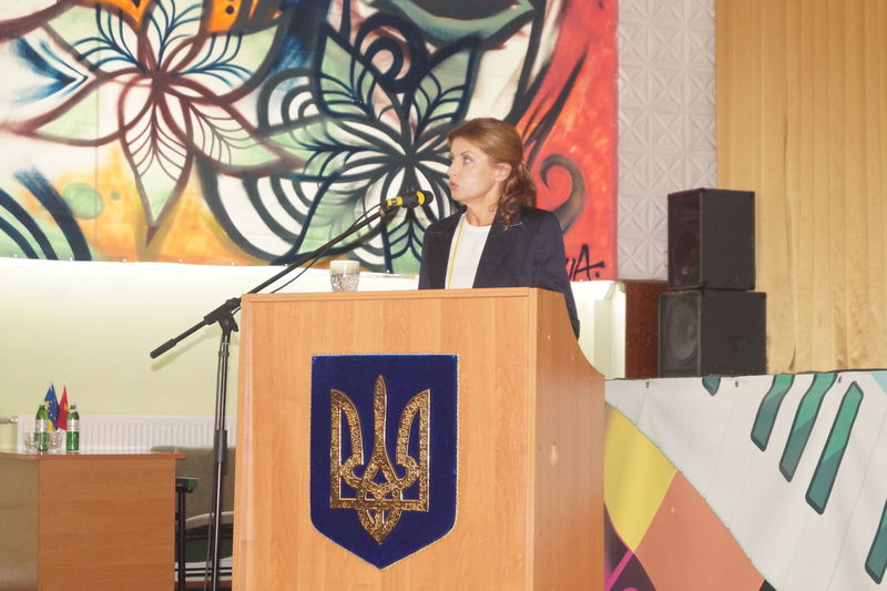 Марина  Порошенко: «Можливо саме одна із запорізьких шкіл відкриє світові нових Ейнштейнів, Джобсів чи Бетховенів»