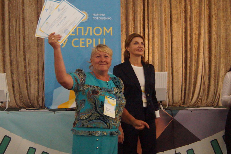 Марина  Порошенко: «Можливо саме одна із запорізьких шкіл відкриє світові нових Ейнштейнів, Джобсів чи Бетховенів»