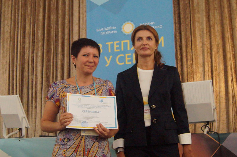 Марина  Порошенко: «Можливо саме одна із запорізьких шкіл відкриє світові нових Ейнштейнів, Джобсів чи Бетховенів»