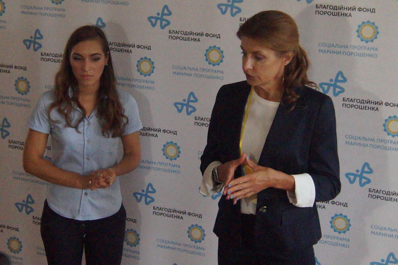 Марина  Порошенко: «Можливо саме одна із запорізьких шкіл відкриє світові нових Ейнштейнів, Джобсів чи Бетховенів»