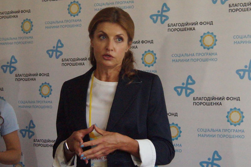 Марина  Порошенко: «Можливо саме одна із запорізьких шкіл відкриє світові нових Ейнштейнів, Джобсів чи Бетховенів»