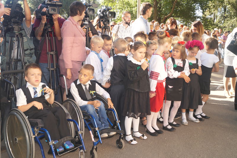 Одинадцять шкіл запорізької області прийняли особливих першокласників в рамках проекту «Розвиток інклюзивного освітнього середовища»