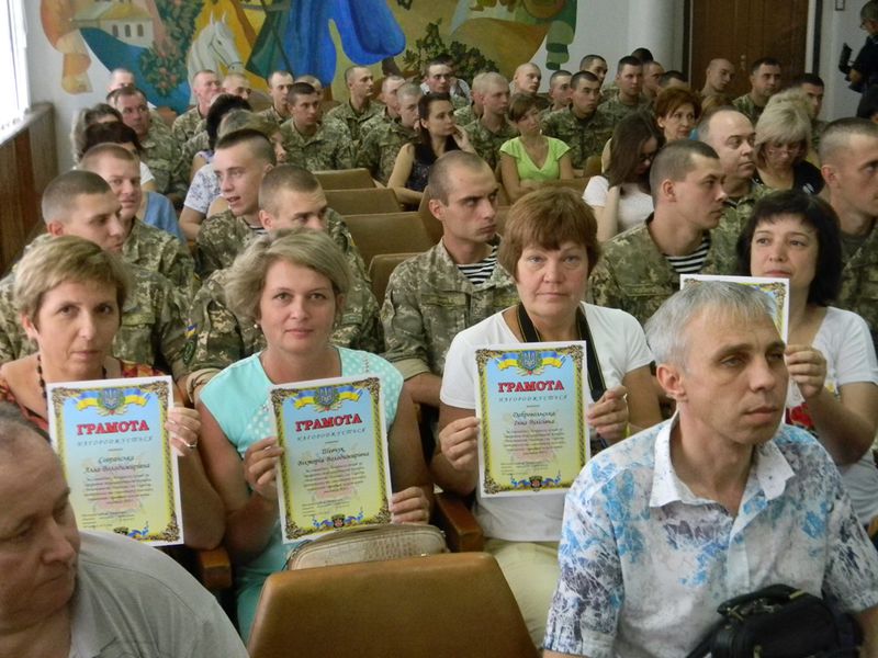 Учасники бойових дій отримали почесні нагороди
