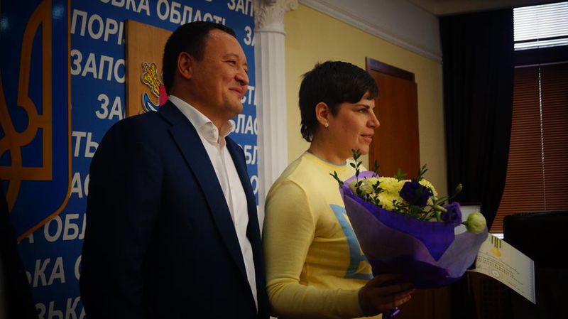Запорізькі учасники XV Паралімпійських ігор отримали нагороди від обласної влади