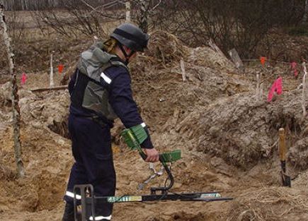 Території область перевірять на наявність вибухонебезпечних предметів