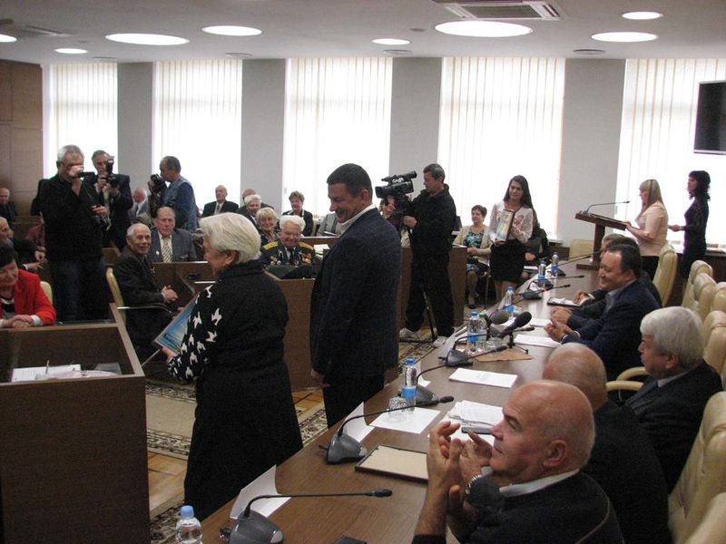 Ветерани дали Костянтину Брилю наказ: забезпечити мир в області