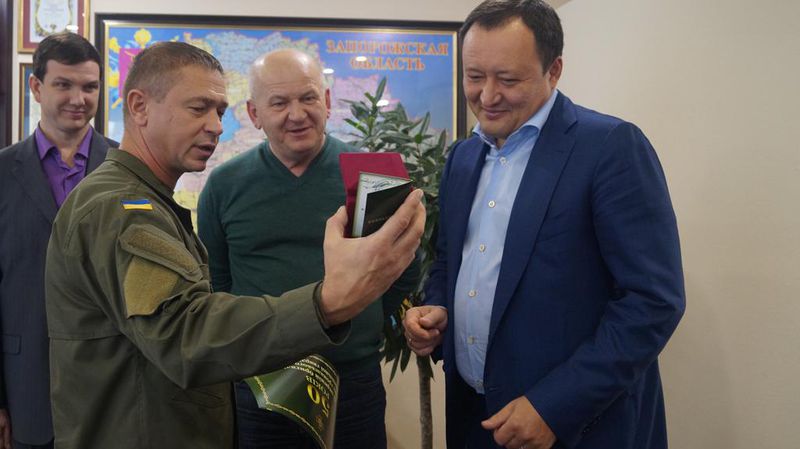 Костянтин Бриль  нагороджений ювілейною медаллю військової частини 3033  Нацгвардії України