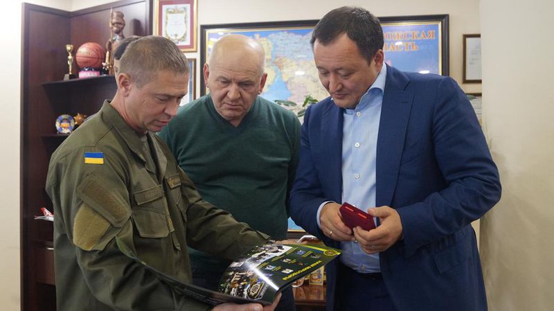 Костянтин Бриль  нагороджений ювілейною медаллю військової частини 3033  Нацгвардії України