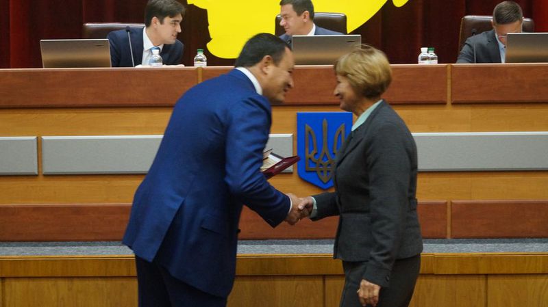 Костянтин Бриль вручив нагороди видатним запоріжцям