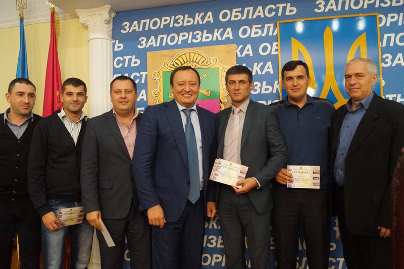 Запорізьких держслужбовців нагороджено за третє місце на Всеукраїнській спартакіаді