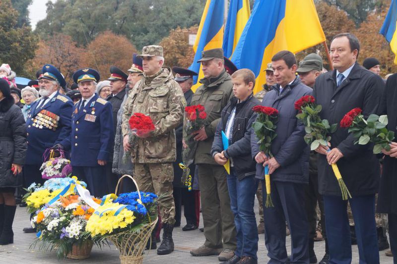 Запоріжці відзначили 73 річницю визволення міста від нацистських загарбників