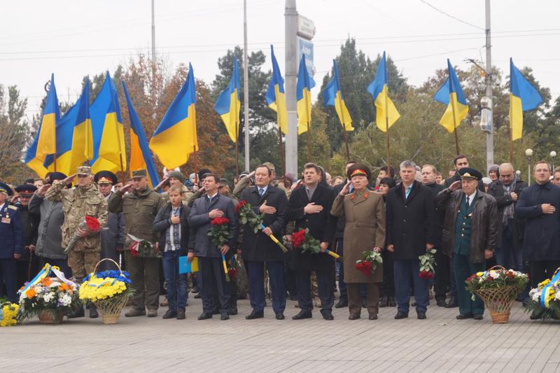 Запоріжці відзначили 73 річницю визволення міста від нацистських загарбників