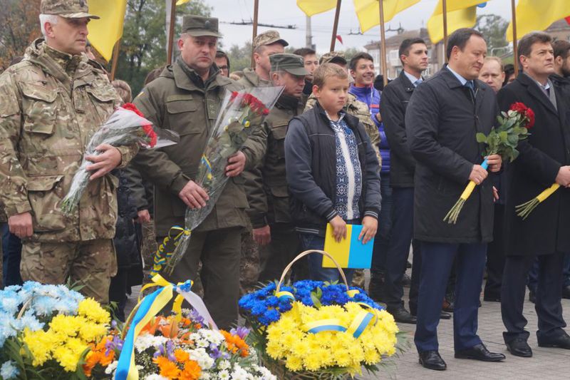 Запоріжці відзначили 73 річницю визволення міста від нацистських загарбників