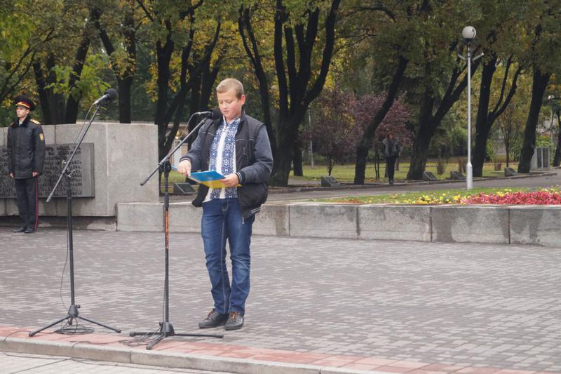 Запоріжці відзначили 73 річницю визволення міста від нацистських загарбників