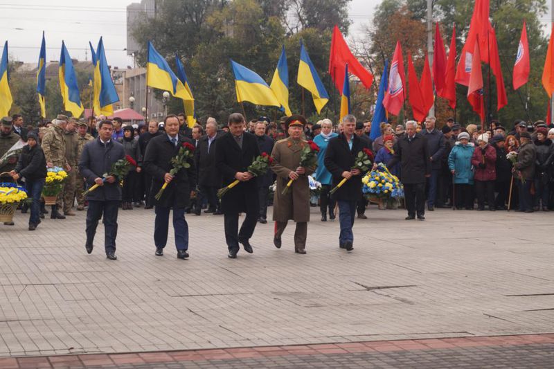 Запоріжці відзначили 73 річницю визволення міста від нацистських загарбників