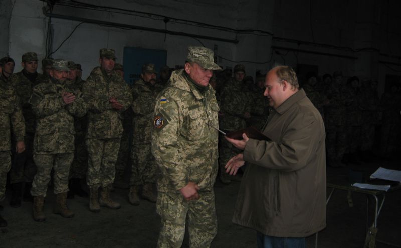 Обласна влада привітала запорізьких воїнів у секторі «М»