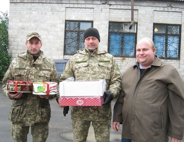 Обласна влада привітала запорізьких воїнів у секторі «М»