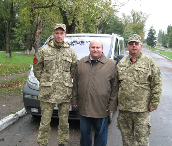 Обласна влада привітала запорізьких воїнів у секторі «М»
