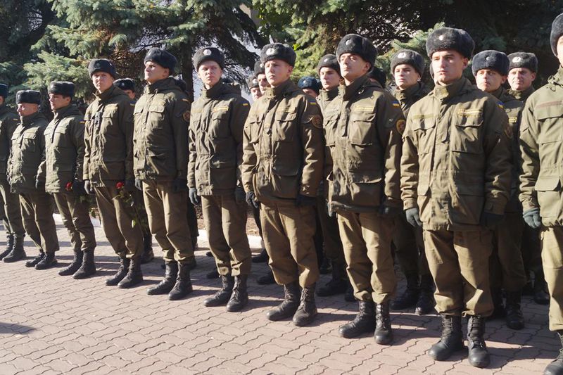 Загиблим військовослужбовцям 9-го полку оперативного призначення Нацгвардії України відкрито пам’ятний знак