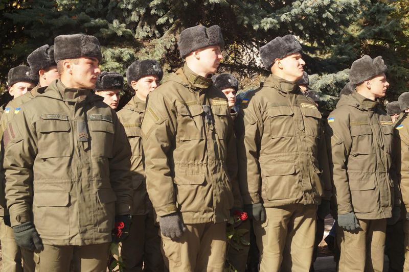 Загиблим військовослужбовцям 9-го полку оперативного призначення Нацгвардії України відкрито пам’ятний знак