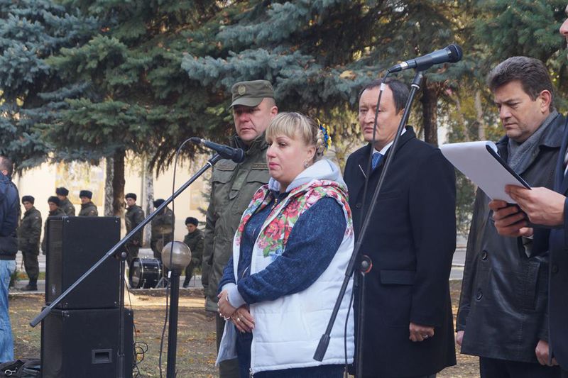 Загиблим військовослужбовцям 9-го полку оперативного призначення Нацгвардії України відкрито пам’ятний знак