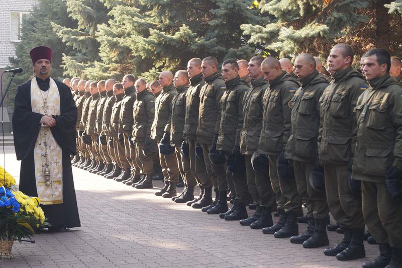 Загиблим військовослужбовцям 9-го полку оперативного призначення Нацгвардії України відкрито пам’ятний знак