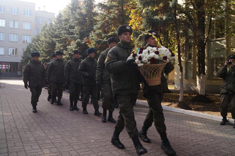 Загиблим військовослужбовцям 9-го полку оперативного призначення Нацгвардії України відкрито пам’ятний знак
