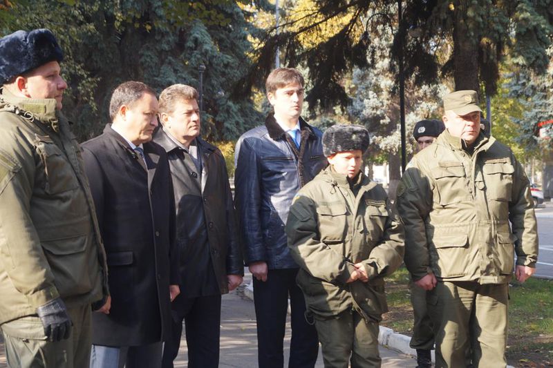 Загиблим військовослужбовцям 9-го полку оперативного призначення Нацгвардії України відкрито пам’ятний знак