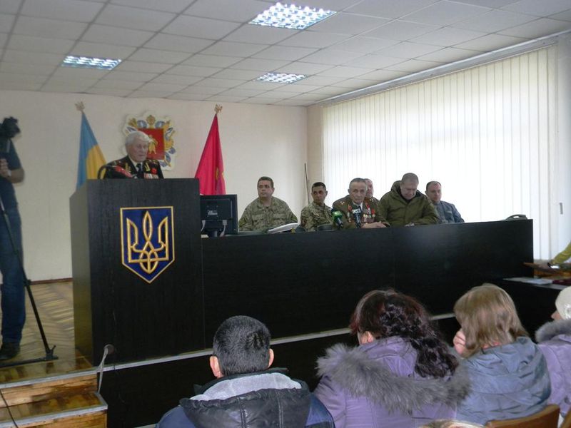 В обласному центрі відбувся урок пам’яті, присвячений 72-й річниці визволення України 