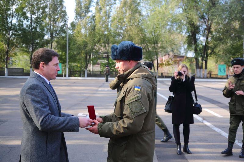 Влада регіону привітала з річницею особовий склад військової частини 3029