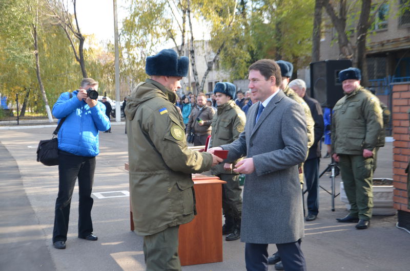 Влада регіону привітала з річницею особовий склад військової частини 3029