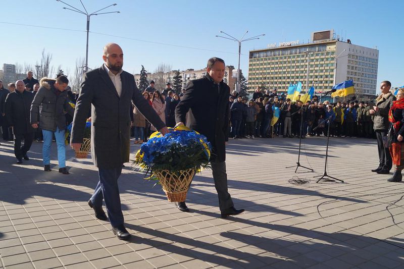 У Запоріжжі відзначили  День Гідності та Свободи
