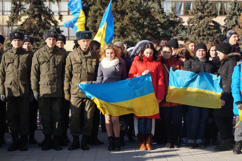 У Запоріжжі відзначили  День Гідності та Свободи