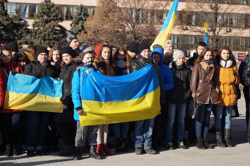 У Запоріжжі відзначили  День Гідності та Свободи