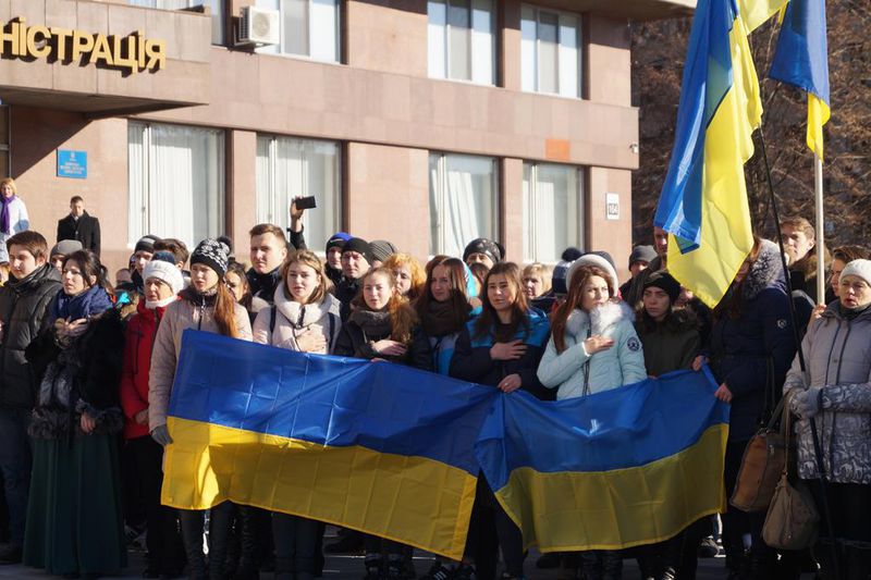 У Запоріжжі відзначили  День Гідності та Свободи