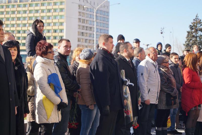 У Запоріжжі відзначили  День Гідності та Свободи