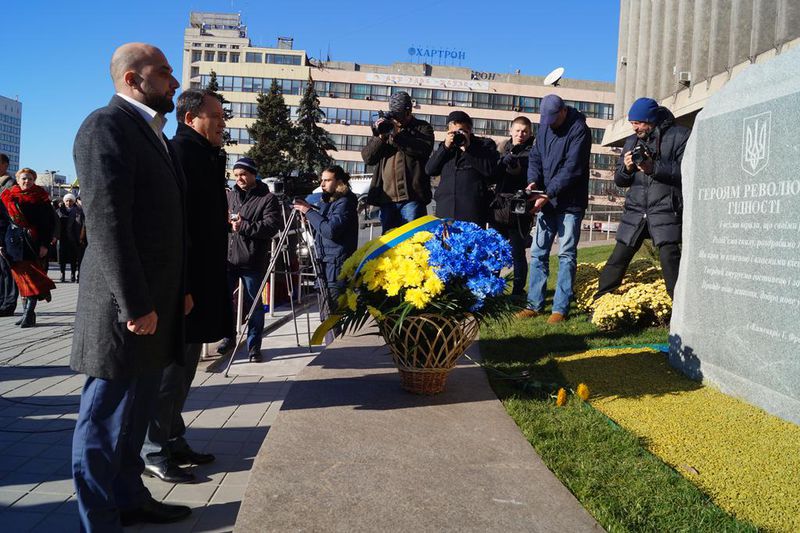 У Запоріжжі відзначили  День Гідності та Свободи
