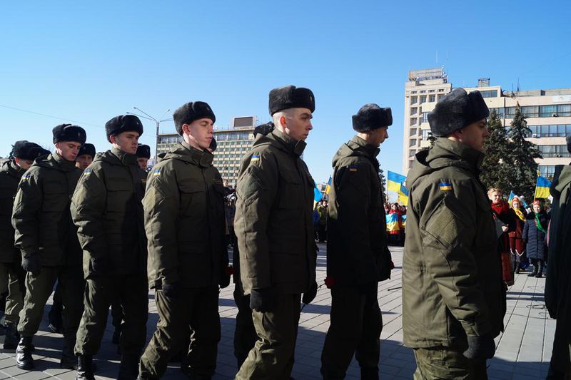 У Запоріжжі відзначили  День Гідності та Свободи