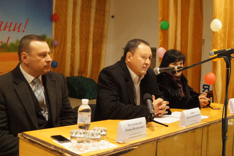 Костянтин Бриль  зустрівся з жителями Осипенківської громади