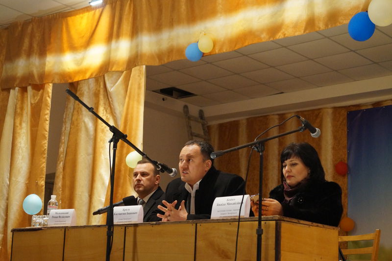 Костянтин Бриль  зустрівся з жителями Осипенківської громади