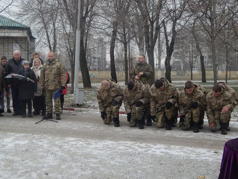 Потяг єднання України «Труханівська Січ»: зупинка в Запоріжжі