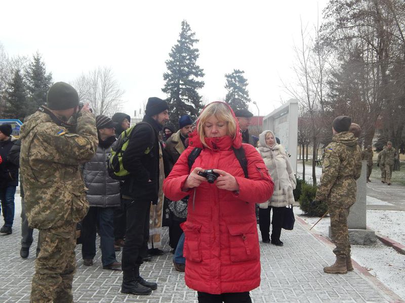 Потяг єднання України «Труханівська Січ»: зупинка в Запоріжжі