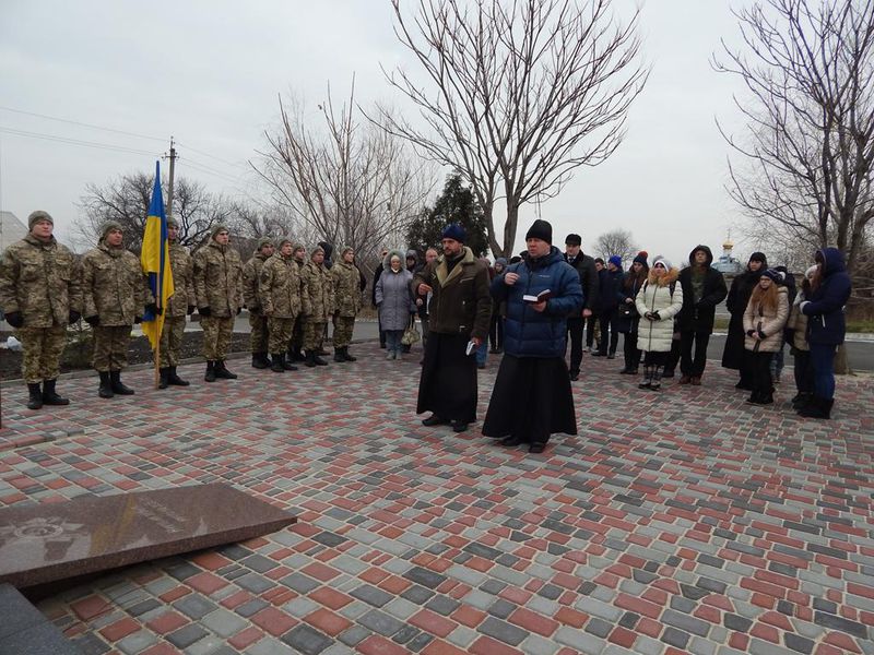 Потяг єднання України «Труханівська Січ»: зупинка в Запоріжжі
