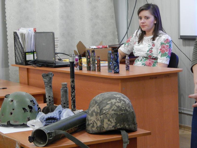 Потяг єднання України «Труханівська Січ»: зупинка в Запоріжжі